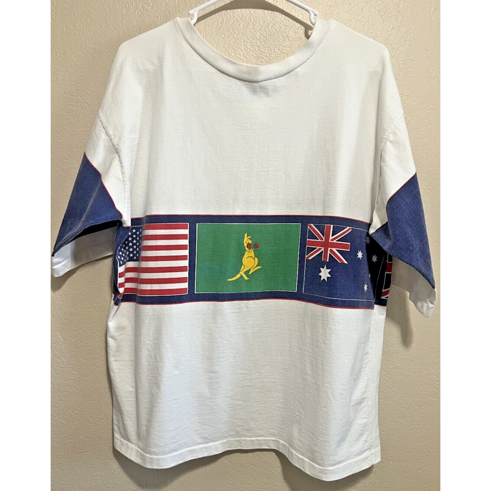 Very Rare Gabco Americas Cup Defence 1987 Tee Kinda Small Single Stitch Very Rare Gabco Americas Cup Defence 1987 Tee Kinda Small Single Stitch